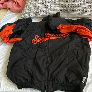 San Francisco Giants Aunthantic collection majestic Jacket Boys